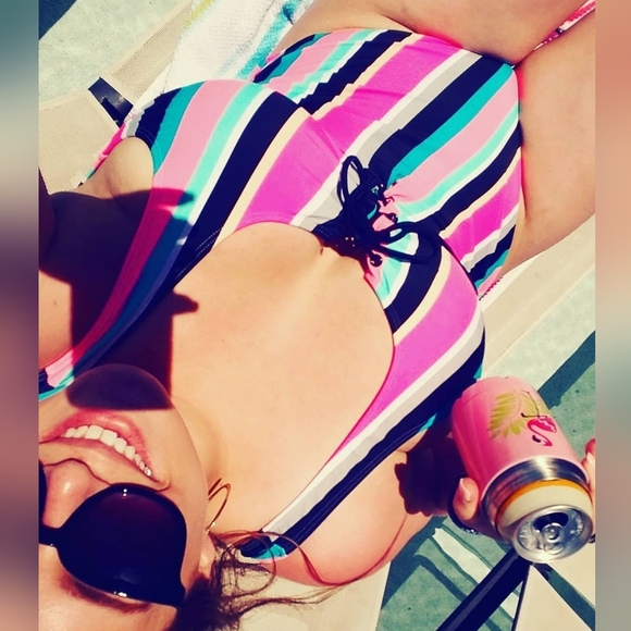 Vintage One-Piece Swimsuit - Picture 1 of 1